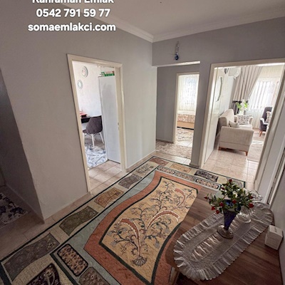 SOMA SABRİ BALCI OKULU CİVARINDA ACİL SATILIK HESAPLI GENİŞ DAİRE